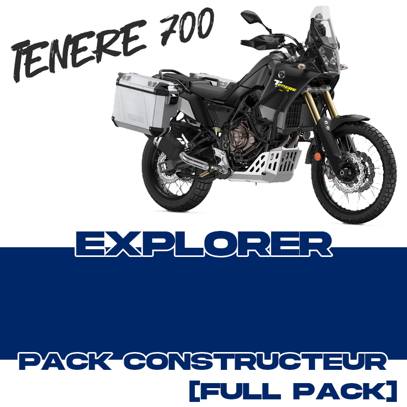 BEH-FVPEX-PL-00 : Yamaha Explorer Pack Aluminum for Ténéré 700 Yamaha Ténéré TNR700 BEH-FVPEX-PL-00 : Yamaha Explorer Pack Aluminum for Ténéré 700 Yamaha Ténéré TNR700