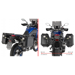 PLOS2145CAM : Soporte Givi PL ONE-FIT para maletas Monokey® CAM-SIDE Trekker Outback Yamaha Tenere 700 TNR