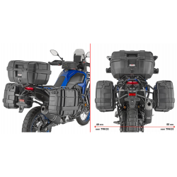 PLO2174MK : Givi PL ONE-FIT Mounting Bracket for Monokey® Top Cases 2025-2026 Yamaha Tenere 700 TNR