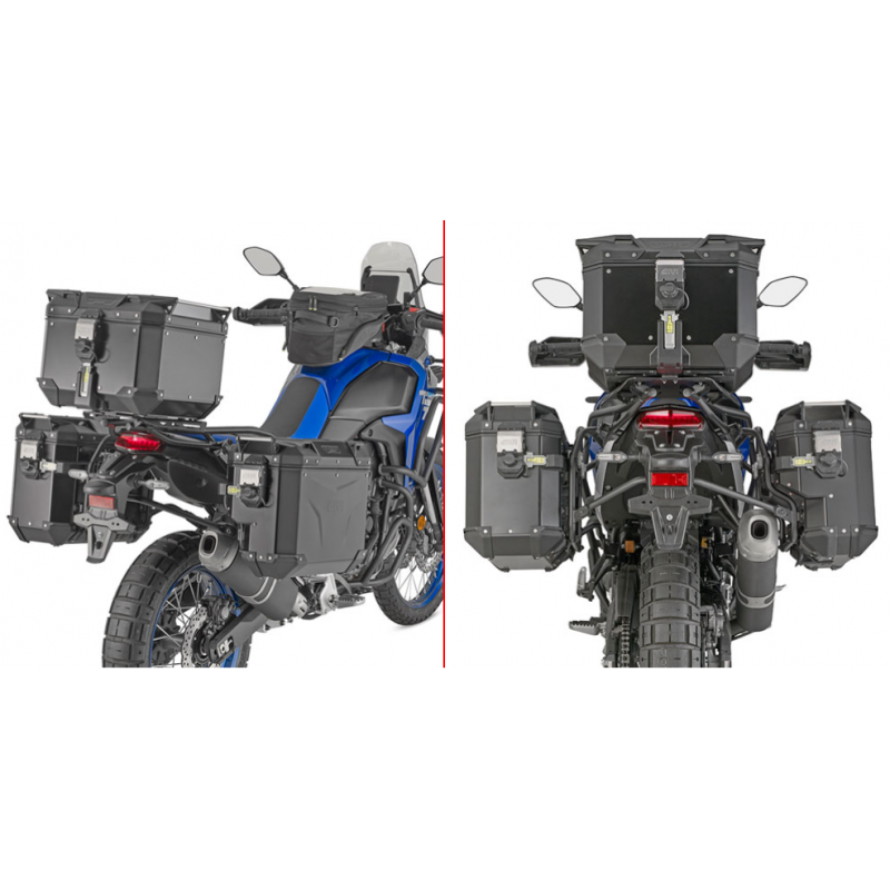 PLOS2174CAM : Givi PL ONE-FIT Mounting Bracket for Monokey® CAM-SIDE Trekker Outback 2025-2026 Cases Yamaha Tenere 700 TNR