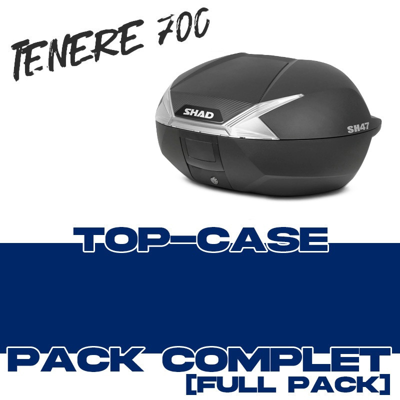 PACK-SH47 : Topcase Set Shad SH47 Yamaha Tenere 700 TNR