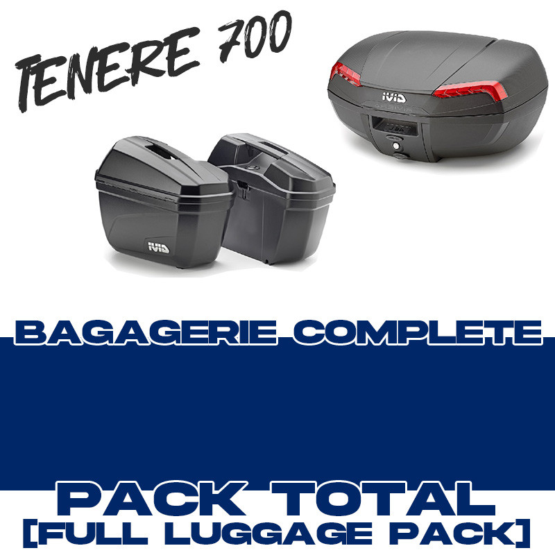 PACK-E46-E22-2 : Pack complet Givi E46 Riviera + valises E22N 2025-2026 Yamaha Tenere 700 TNR