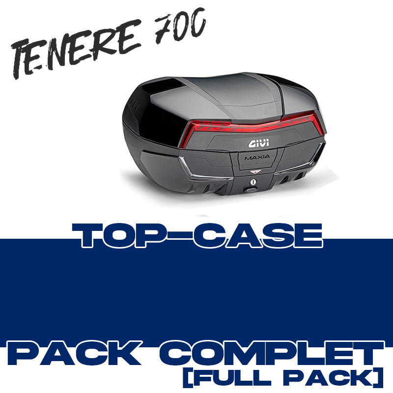 PACK-V58-2 : Pack Top case Givi V58 Maxia5 2025-2026 Yamaha Tenere 700 TNR