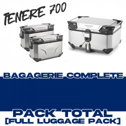 PACK-OBKEV58-37-A-2 : Set completo Givi Trekker Outback Evo Smart 58LT-37LT Alu 2025-2026 Yamaha Tenere 700 TNR