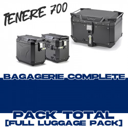 PACK-OBKEV58-48-N-2 : Komplettset Givi Trekker Outback Evo Smart 58LT-48LT Schwarz 2025-2026 Yamaha Tenere 700 TNR