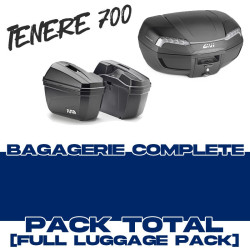 PACK-E46-E22-2 : Komplettset Givi E46 Riviera + Seitenkoffer E22N 2025-2026 Yamaha Tenere 700 TNR