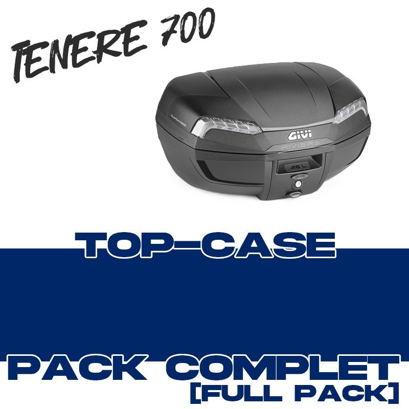 PACK-E46-1 : Givi E46 Riviera Monolock® Top Case Pack Yamaha Tenere 700 TNR