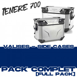 PACK-OBKEV48APACK2-PLO2145CAM : Pack valises latérales Givi Trekker Outback Evo Smart 48LT Alu Yamaha Ténéré TNR700