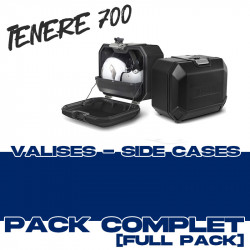 PACK-TR47-N : Pack valises latérales Shad Terra TR47 Noir Yamaha Tenere 700 TNR