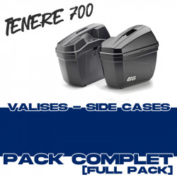 PACK-E22-1 : Pack valises latérales Givi E22 2019-2024 Yamaha Tenere 700 TNR