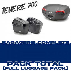 PACK-E46-E22-1 : Pack complet Givi E46 Riviera + valises E22N 2019-2024 Yamaha Tenere 700 TNR