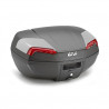 Top case Givi E46 Riviera Monolock®
 Coloris-Noir / catadioptres rouges