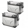 Valigie laterali Givi Trekker Outback Evo Smart 37LT senza SSL
 Coloris-Aluminium